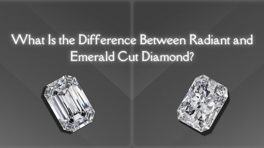 what is different between radiant and emerald diamond ring?