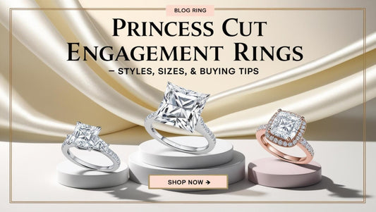 Princess Cut Engagement Rings - Styles, Sizes, & Buying Tips