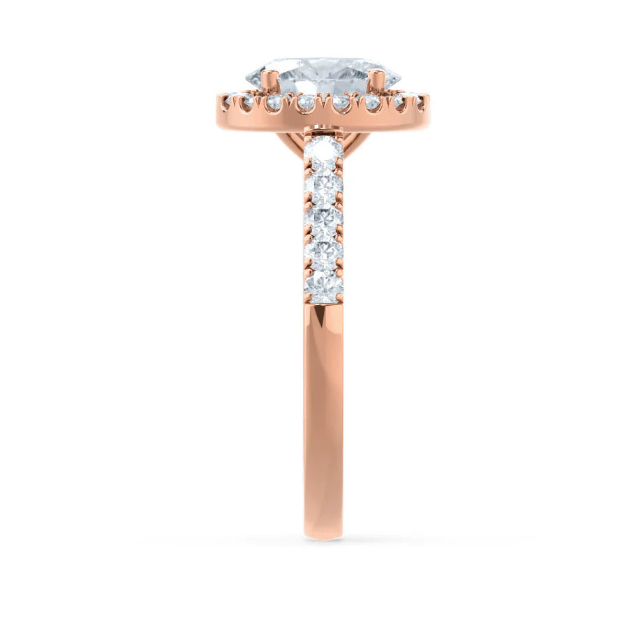 3.00 CT Oval Cut Moissanite Engagement Ring