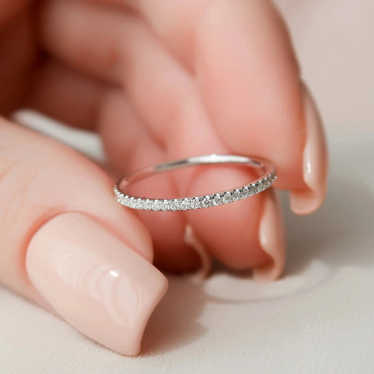 2.50 CT Radiant Cut Moissanite Hidden Halo Bridal Wedding Ring Set