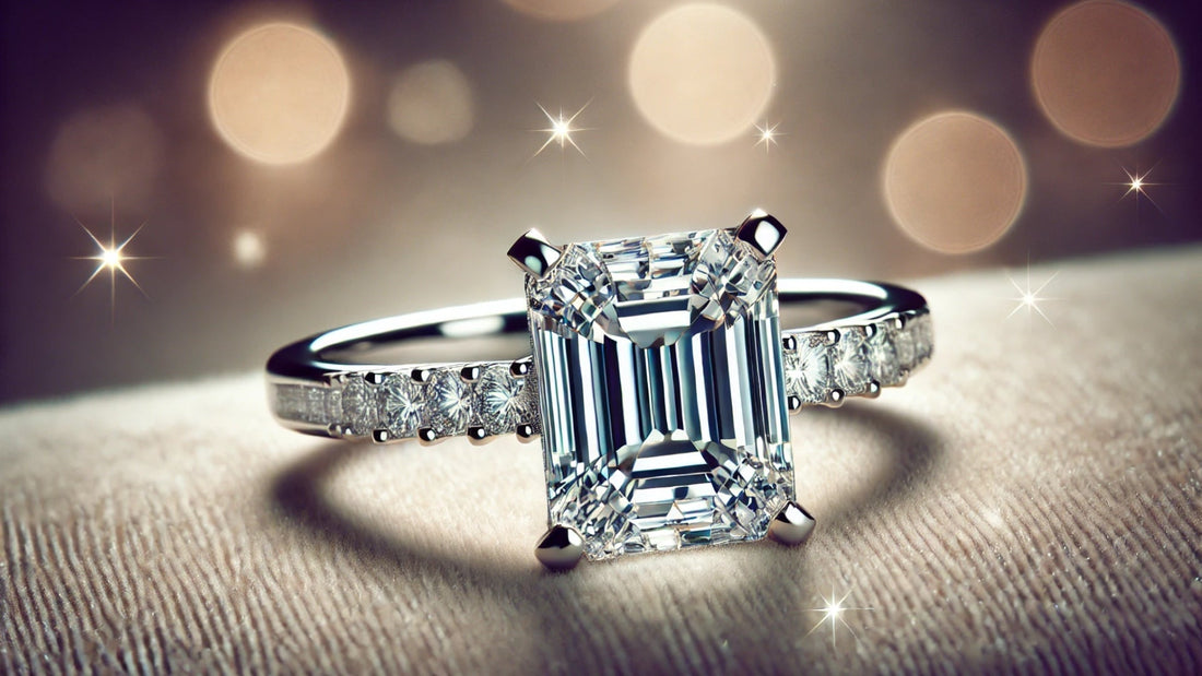 Lab Created Diamond Engagement Ring for bridal