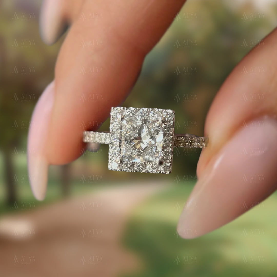 Lab Grown Diamond Engagement Ring