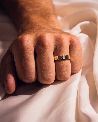 Baguette Cut Rose Gold Simple Wedding Band For Women Wedding Gifts