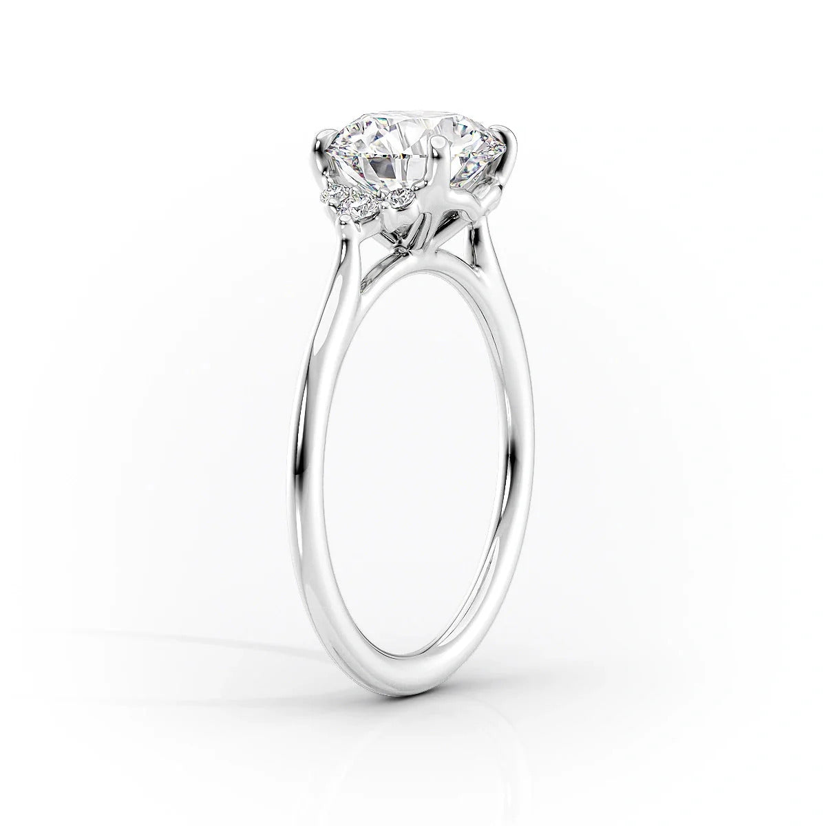 2.00 CT Marquise Cut Moissanite Engagement Ring