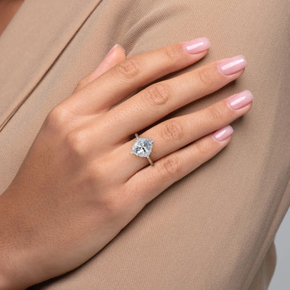 2.00 CT Marquise Cut Moissanite Engagement Ring