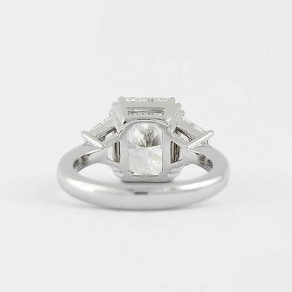 8.47 CT Radiant Cut Moissanite Engagement Ring