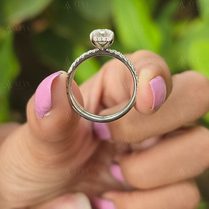 2.50 CT Emerald Cut Moissanite Brdial Ring Set For Her Wedding & Engagement Ring Set Proposal Ring