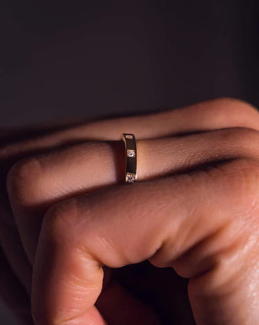 Lab grown Diamond Wedding Eternity Band Solid Gold Diamond Band For Girl