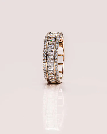 Vintage Wedding Band Lab Grown Diamond Engagement Band For Women